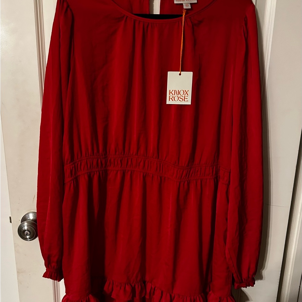 Knox Rose Women’s Red Dress XXL